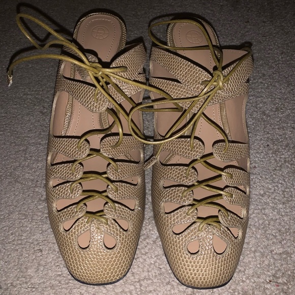 SOLD The Row Lizard skin mules sz 9 - Picture 2 of 5